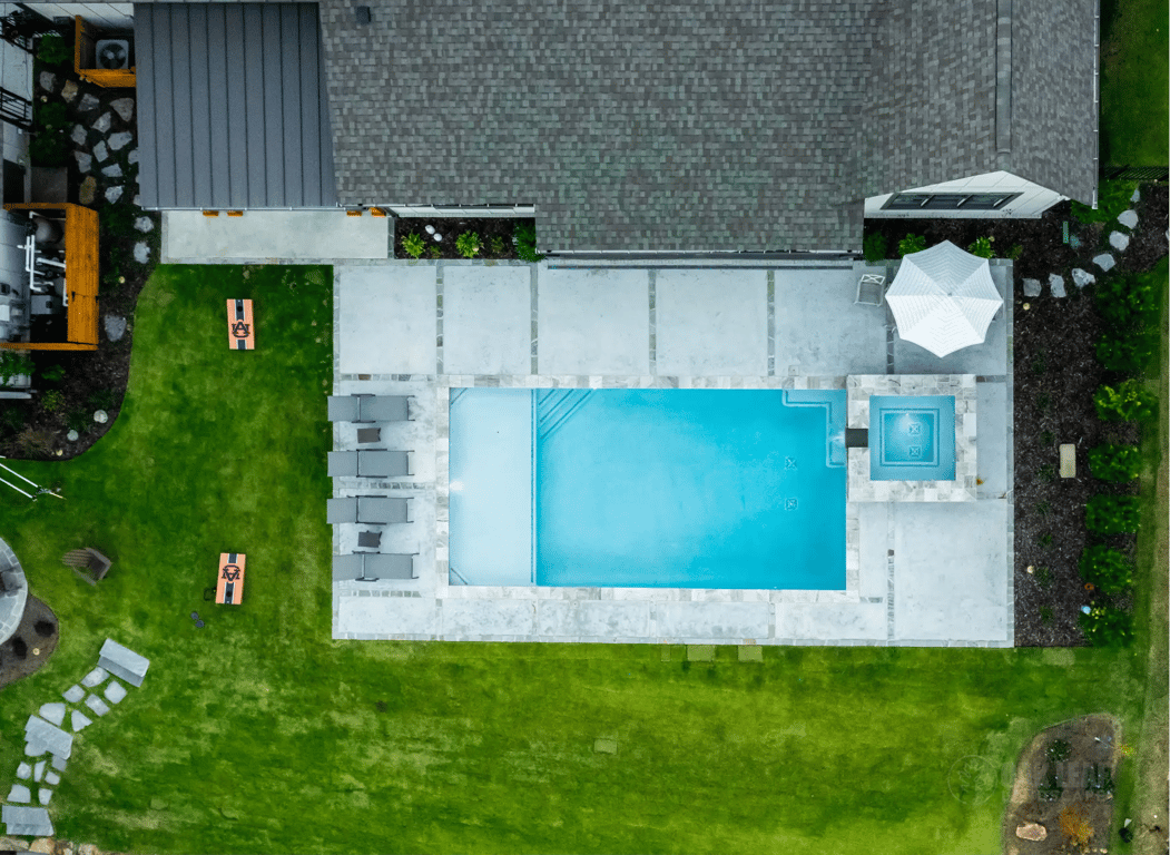 Pool Top View